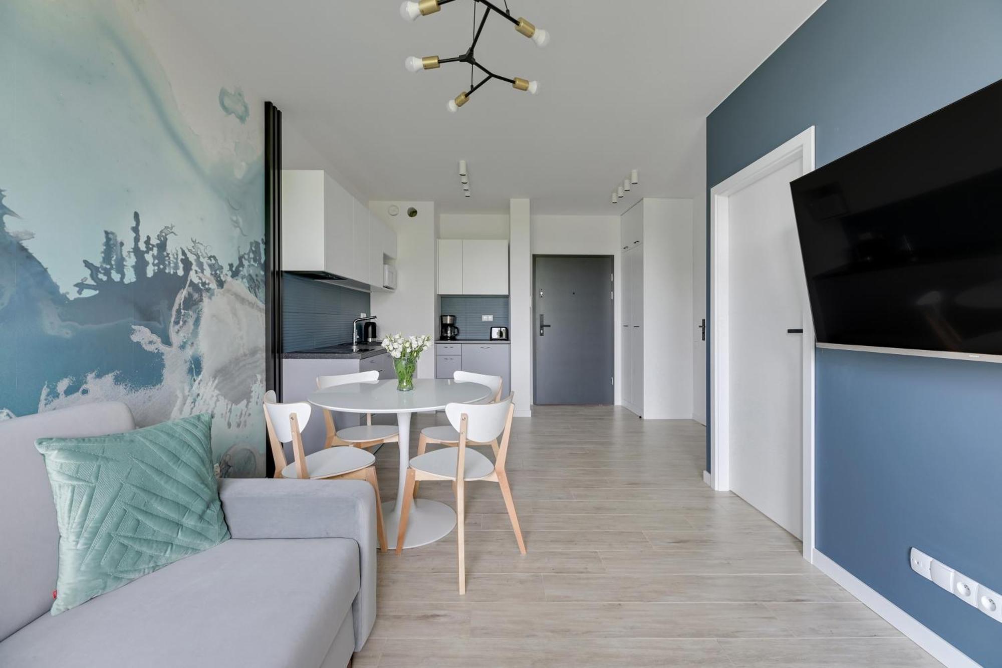 Blue Mandarin - Chlebova Apartments Гданьск Номер фото