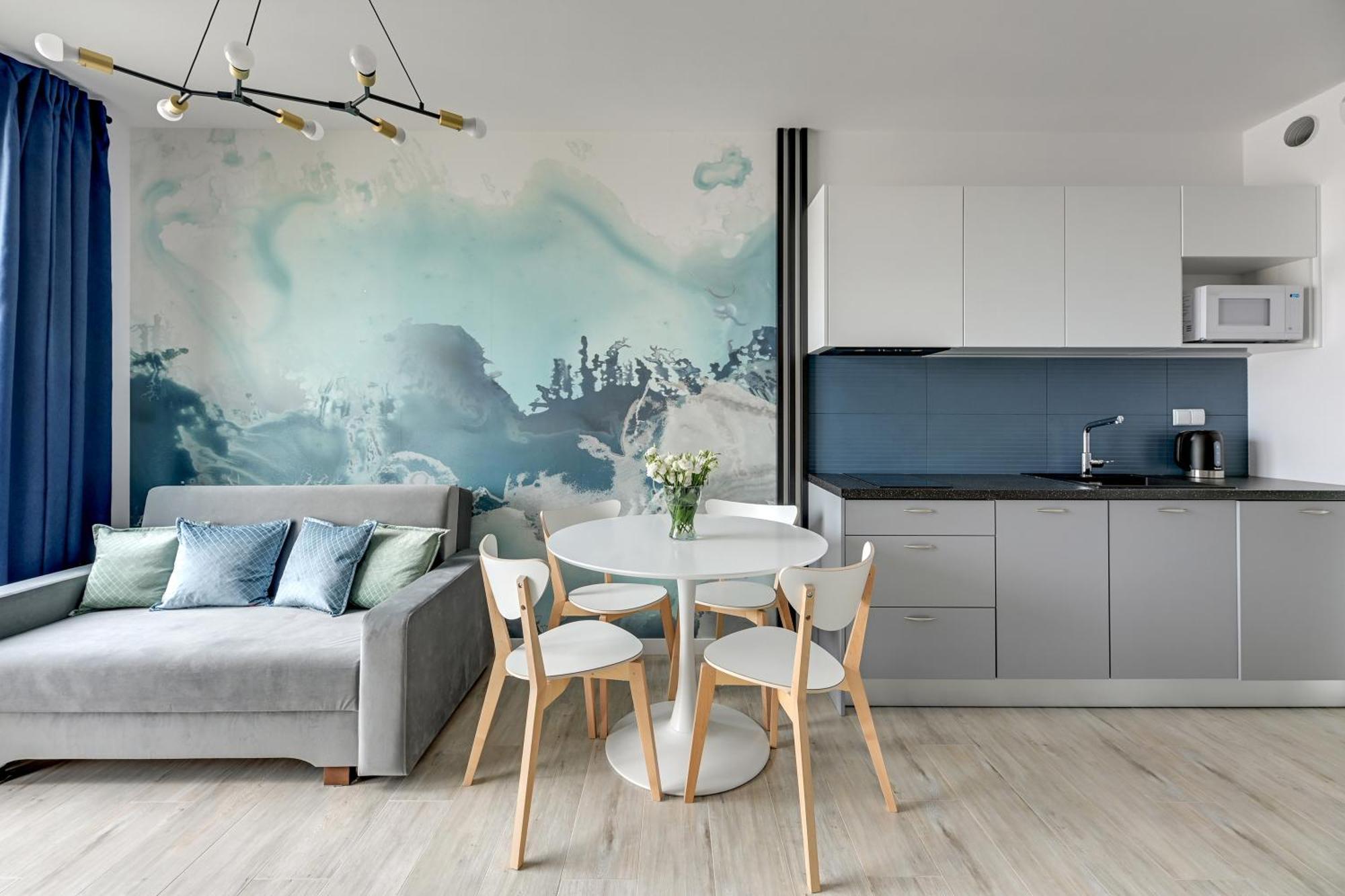 Blue Mandarin - Chlebova Apartments Гданьск Номер фото