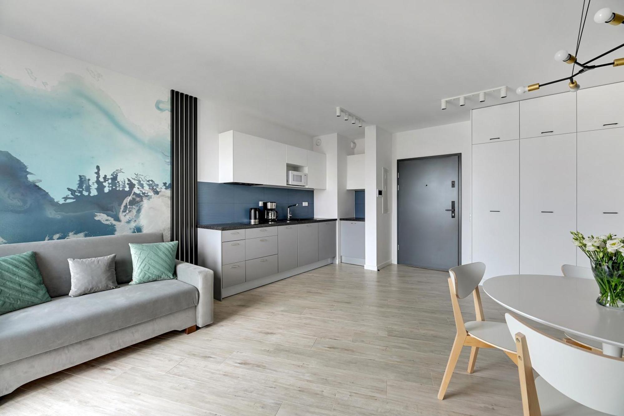 Blue Mandarin - Chlebova Apartments Гданьск Номер фото